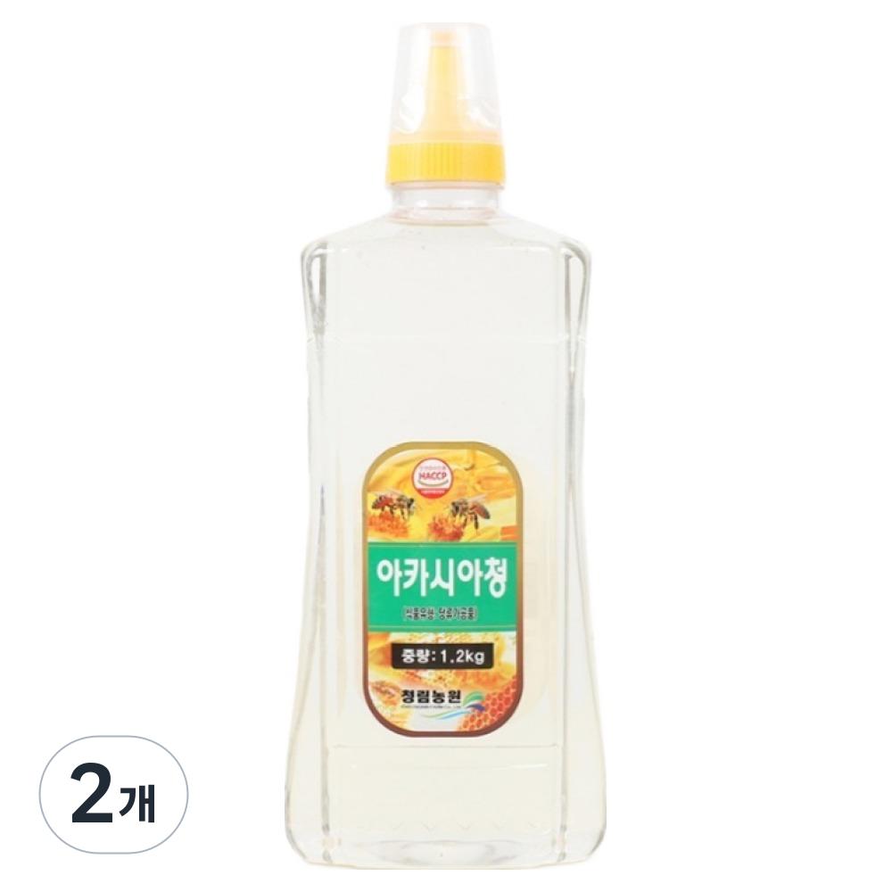 Cheonglim Foods Soul Baekseo Acacia Syrup Cooking Cafe Honey 1.2kg 2 pcs