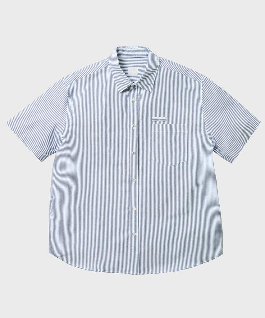 TY [Tie Set] All Day Stripe Half Shirt - Crop/Regular, 4 Colors (Type A)