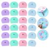 VIVIZHWH Semicircular Key Cover Silicone Key Protection 24 Packs Keycap