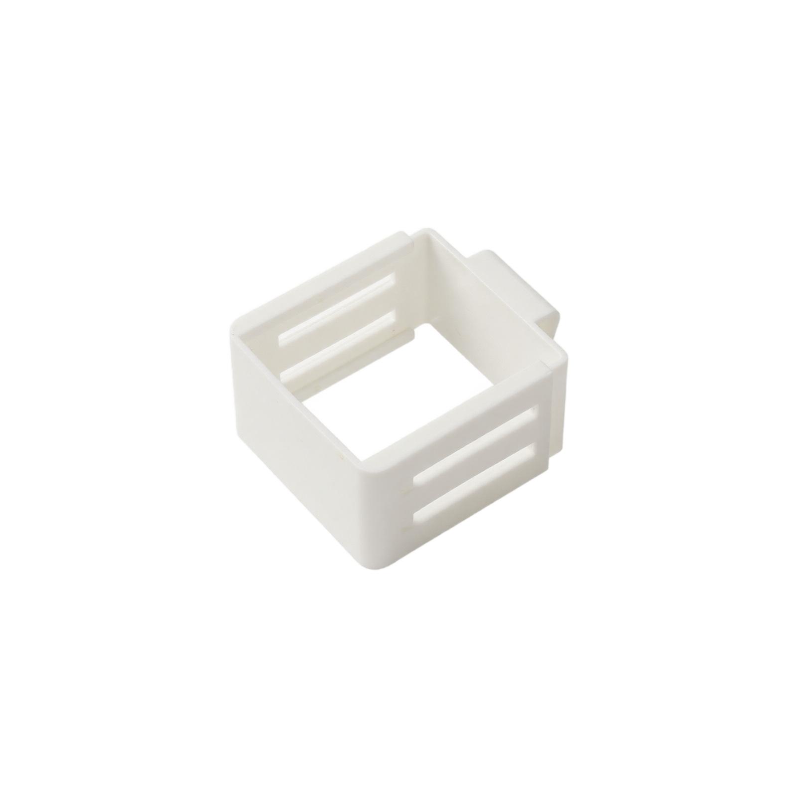 Expandable Refrigerator Side Door Storage Box - Adjustable for Fridge One Size белый