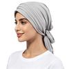 Minimalist Women Headscarf Cap In Polyester With Sun Protection For All Seasons