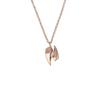 Mezmic Lion'S Tooth Gold Necklace