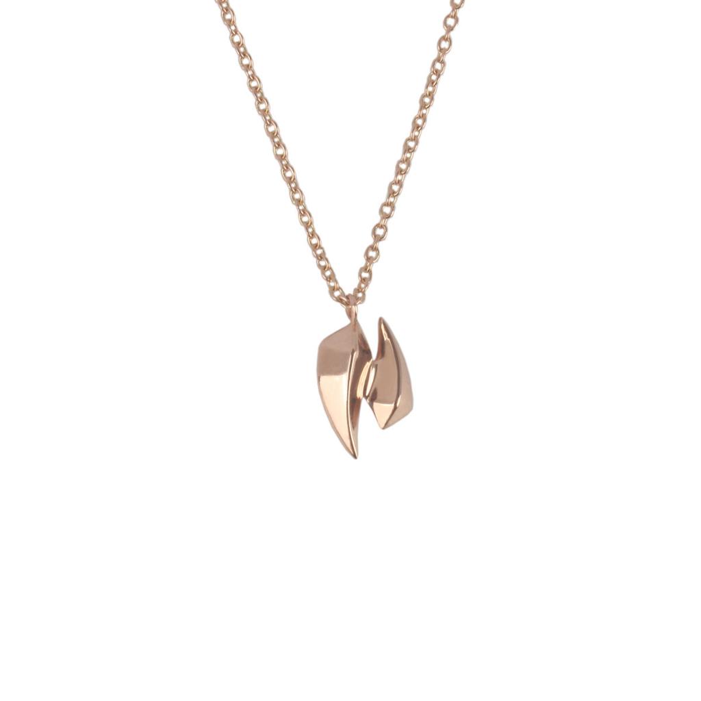 Mezmic Lion'S Tooth Gold Necklace