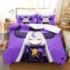 Bedding Set Single Twin Full Queen King Size Bed Set Adult Kid Bedroom Duvet cover Sets Anime parure de lit Bed