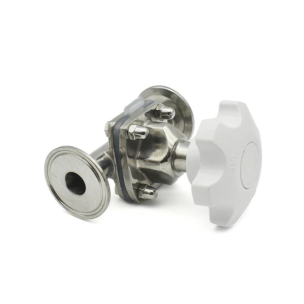 OEM 316L SS Tri-Clamp Diaphragm Valve DN15-50 for Brewing & Dairy