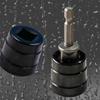 Car Jack Adapter Rust-Resistant Jack Drill Adapter High-Strength Rust-Proof Effort-Saving Tool For Travel Vehicle RV Camping