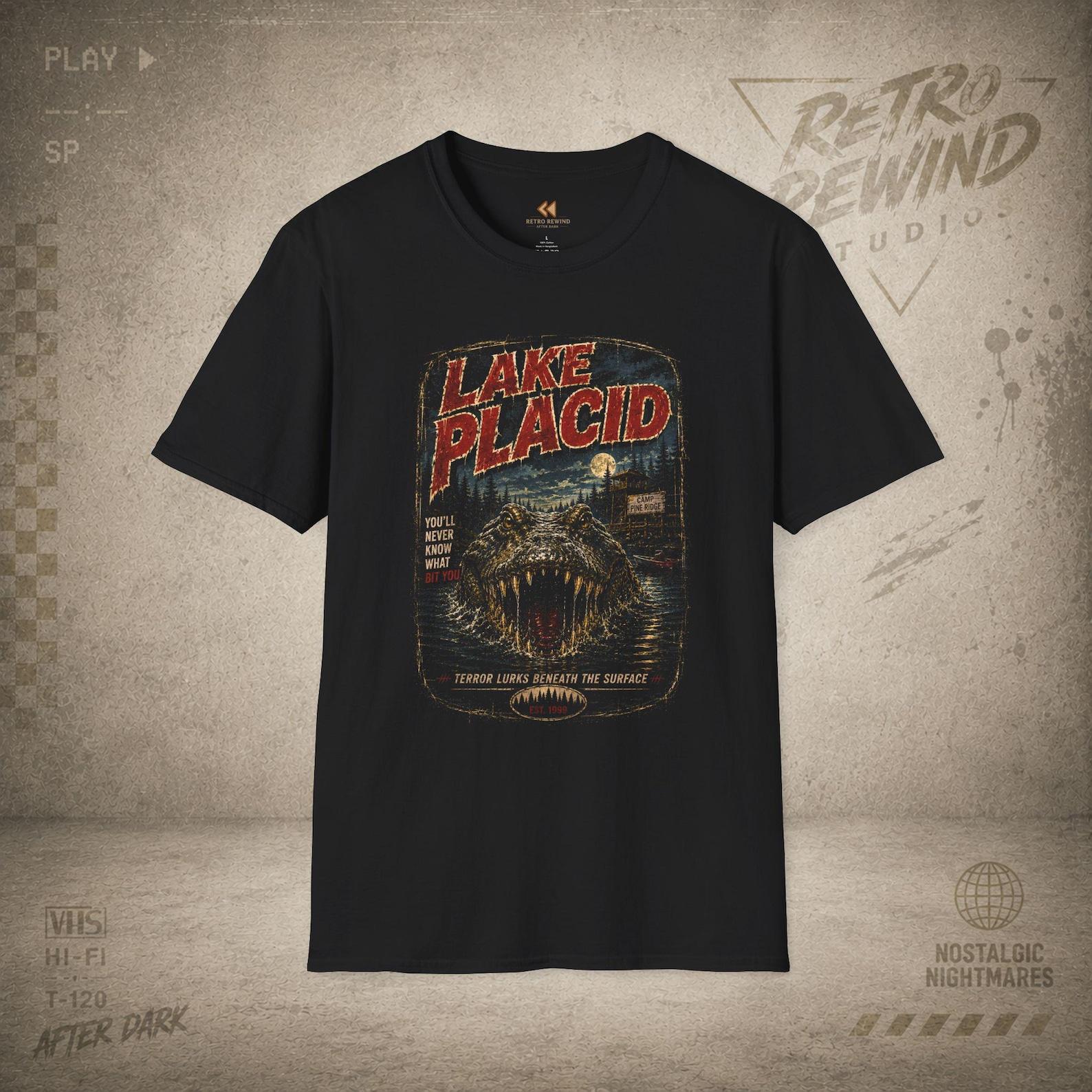 Lake Placid Horror Poster T-Shirt S