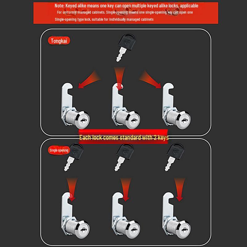 File Cabinet & Mailbox Cam Lock for Iron Lockers