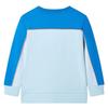 Sweatshirt for Children Bright Blue and Light Blue 92/104/116/128/140