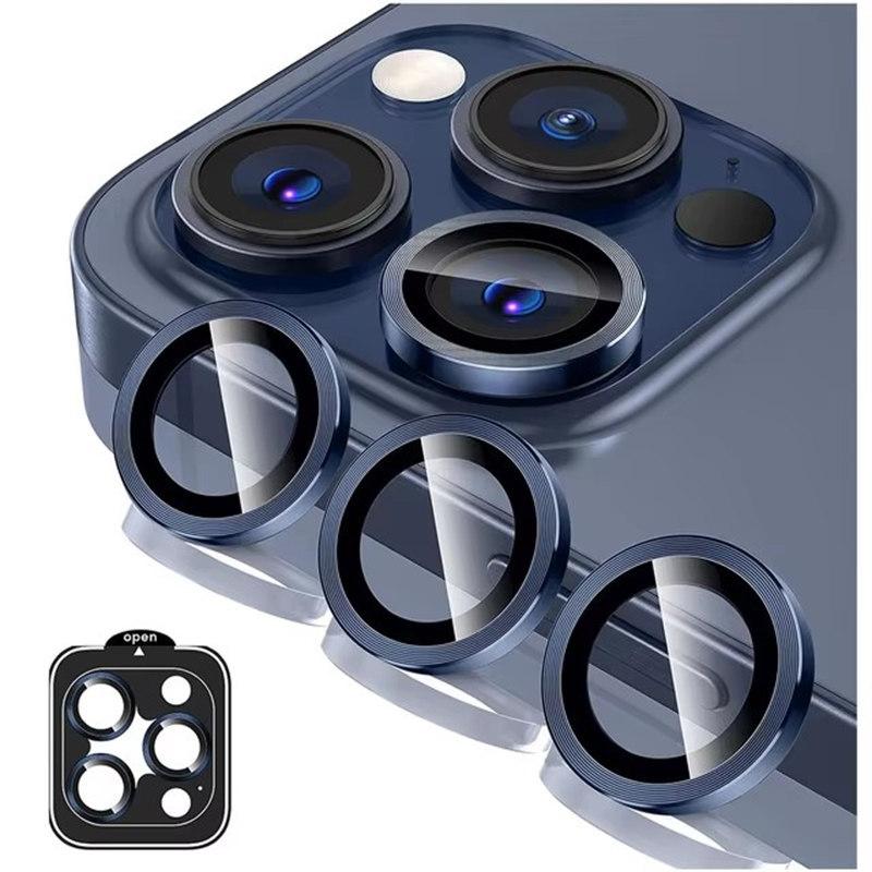 კამერის ლინზების დამცავი საფარი iPhone 16 15 Pro Max 14 Plus 13 Mini 12 11 15Pro 14Pro 13Pro დამცავი ყდა ტელეფონის აქსესუარები