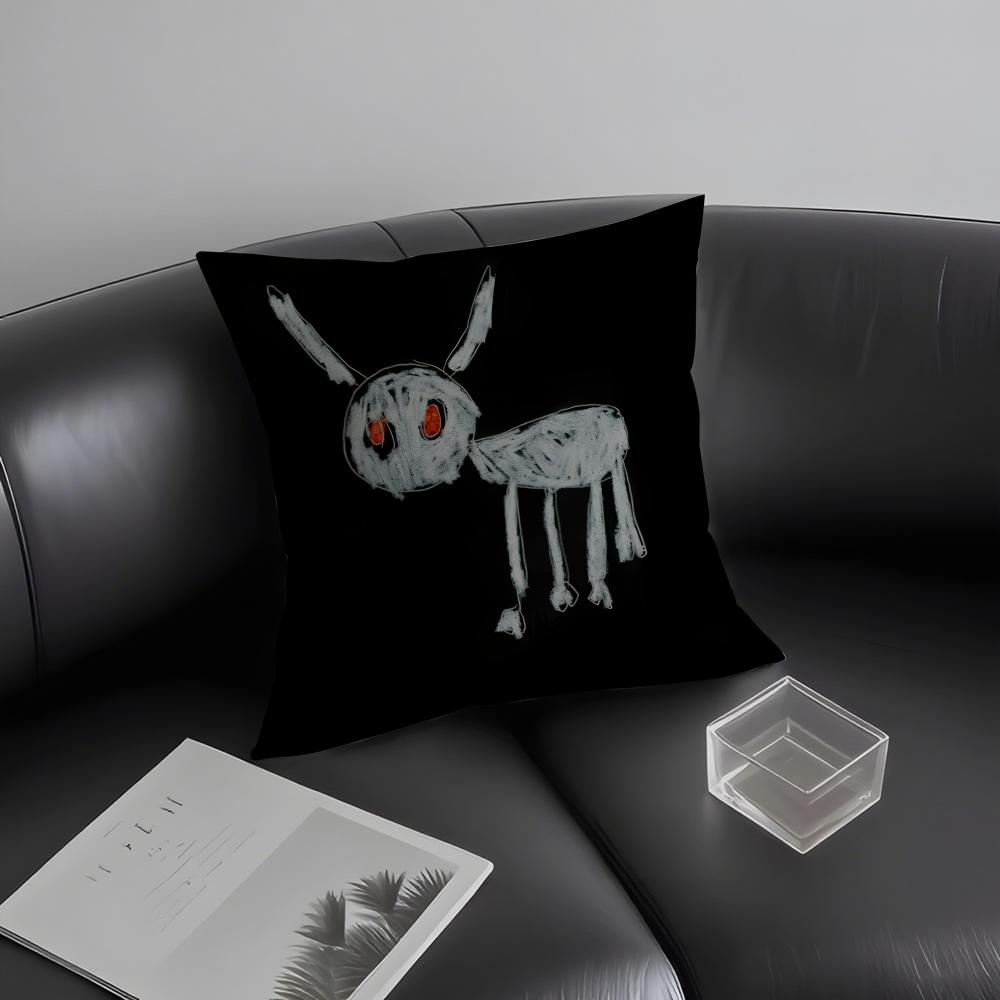 D-Drake Rapper Cushion Cover Pillowcase Ultra Soft Skin Friendly Fabric Cloud Like Comfort & Concealed Zipper