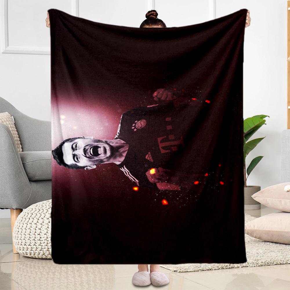 Fc Bayern Celebration Moment Blanket Comfortable Great for Office Couch Bed Four Seasons Universal Playful Design