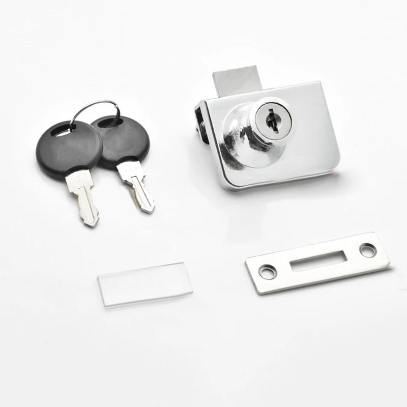 Showcases Cabinet Lock Security Replacement Drawer Swinging Tubular Head Locker Glass Storage Latch Anti Theft