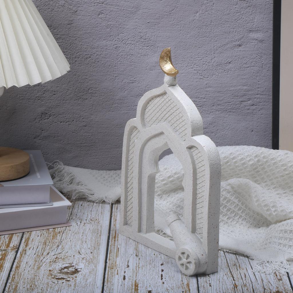 1 PC Ramadan Muslim Kaaba Dome Mosque Islamic Desktop Ornament Table Crafts Gifts