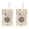 Wireless Walkie Talkie 1 2Pcs DIY Model Kit STEM Science Classroom Project Toy for Boys Girls Learning Use