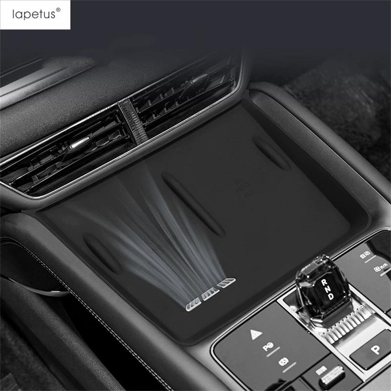 Para BYD Sealion 7 Sea lion 07 EV 2024 2025 Cargador Inalámbrico Central Protección Alfombrilla Antideslizante Gel de Sílice Accesorios Interiores