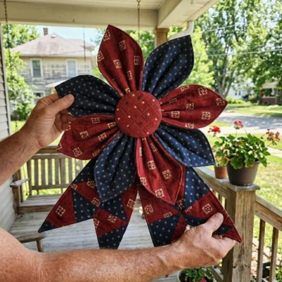 Flower Decorative Sign for Front Door Retro Burlap DIY Wreath And Bow Making Kit Artificial Floral Wall Hanging for Home Indoor Outdoor Decor