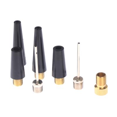 2Set Ball Needle Nozzle Adapter Kit Inflatable Air Valve Ball Pump Needle For Football Basketball Soccer Bike Tire
