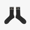LIKK Curved Mid-Calf Socks (Black)