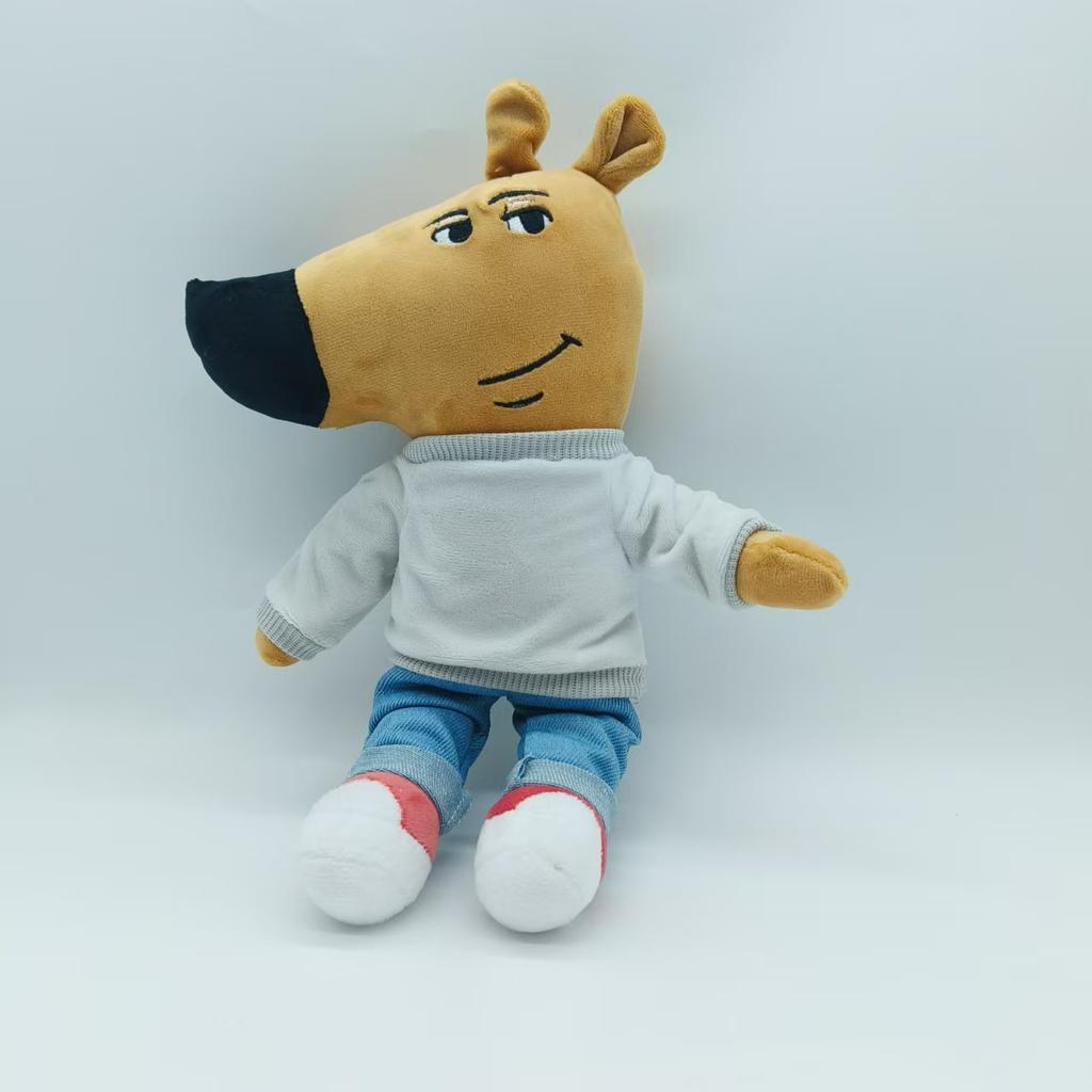 Bambola Peluche Anime Ragazzo Rilassato Morbido Peluche Cuscino Cane Carino Ciondolo Giocattolo Regalo di Compleanno Per Bambini E Amici