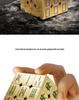 Dunhuang Golden Mahjong Magic Cube - Creative & Educational Three-Layer Electroplated Toy