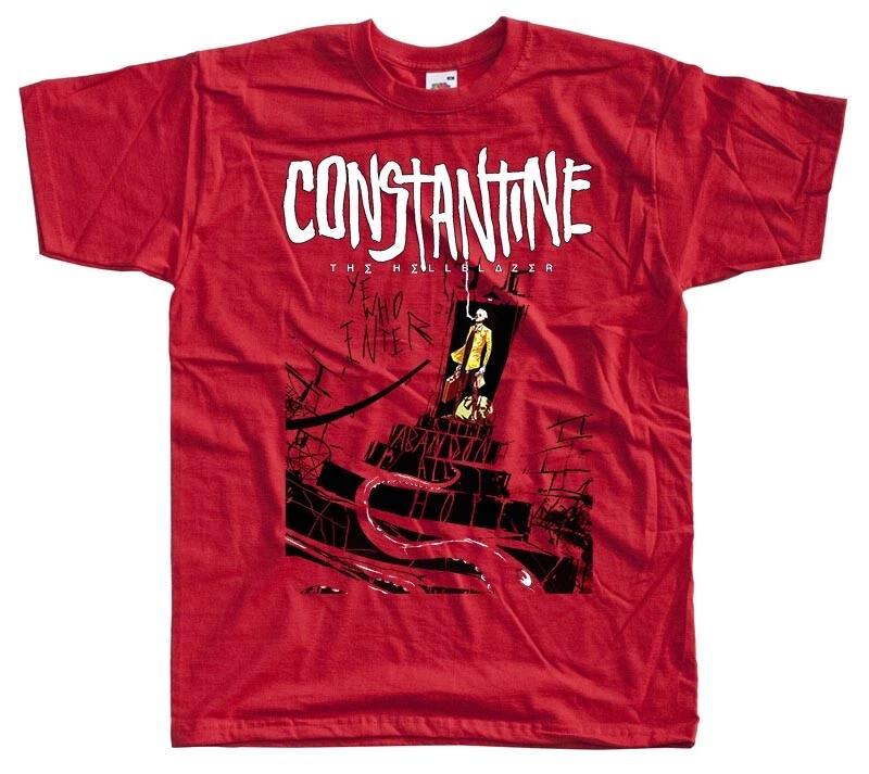 HELLBLAZER red T SHIRT v3 John Constantine DC Comics sizes S-5XL M
