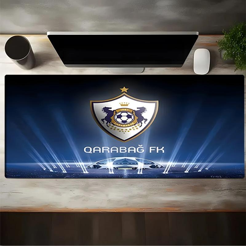 Soccer Team Qarabag Design Mouse Pad, Gaming Mouse Pad, Keyboard Pad, Desk Decor for Computer Notebook Fan Gift Birthday Gift