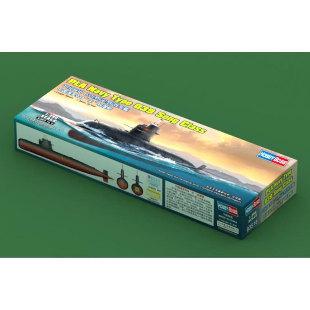 Hobby Boss 1 350 Submarine Series Chinese Navy Type 039  Song Type  Submarine Plastic Model 83518