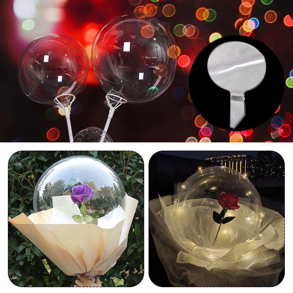 Party Supplies Confetti Baloon Transparent Clear Balloon DIY Helium Ballon No Wrinkle Bobo Balloons