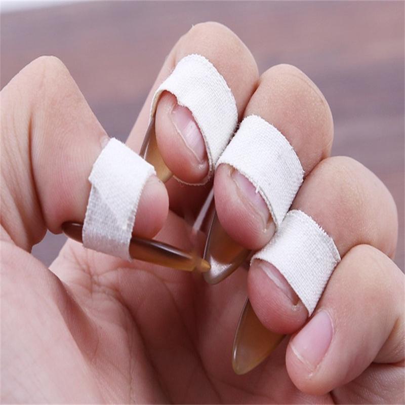 10 Meters Roll Cotton Breathable Guzheng Tape Adhesive Tape Flexible Fingertip Jumping Without