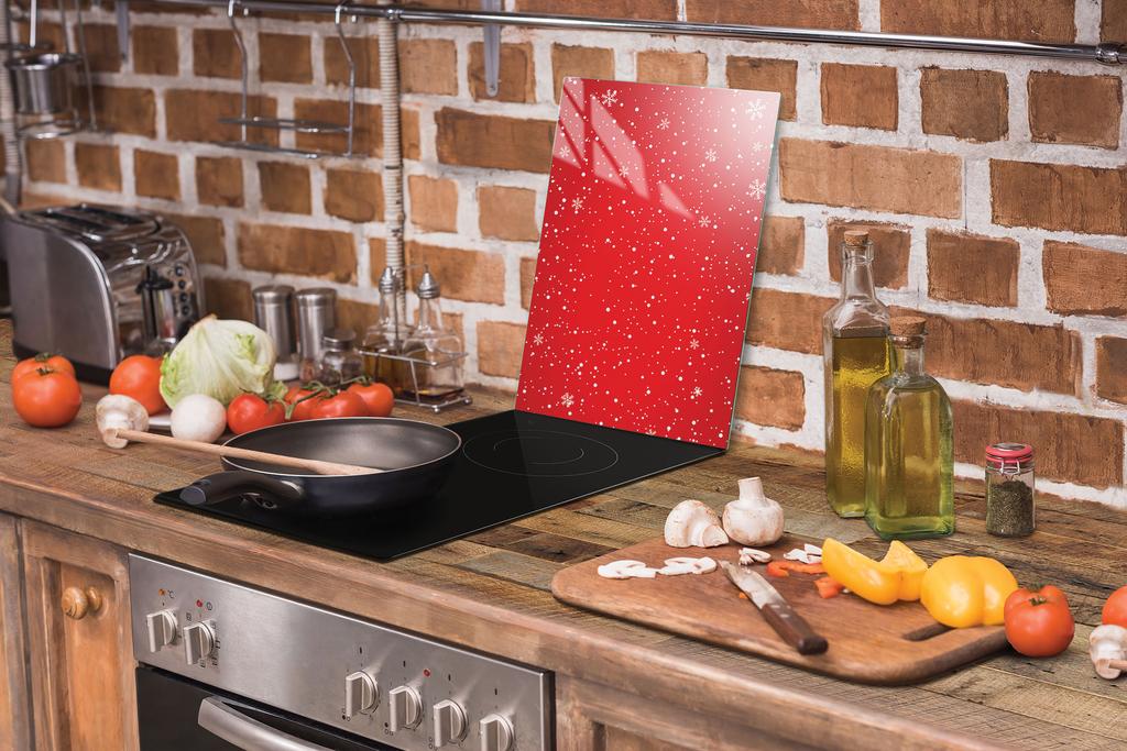 SZKLANA DESKA DO KROJENIA 35x52 CZERWONA