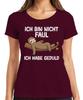 Not Lazy I Have Patience Sloth Gift Idea Funny Saying Ladies Tshirt