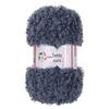 Włóczka Teddy Wool Pętelkowa: Ręcznie robiona włóczka DIY do szydełkowania i robienia na drutach na szaliki i lalki