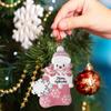 Resin Xmas Tree Hanging Pendants Decorative Christmas Sock Pendant  Christmas
