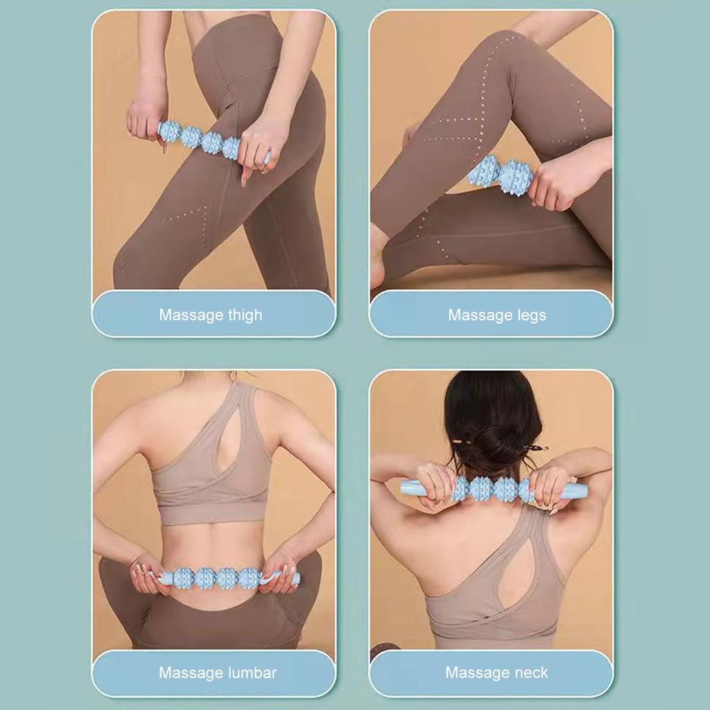 Muscle Roller Stick Handheld Trigger Point Body Therapy Roller Stick for Reducing Soreness