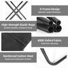 Tragbarer Klappstuhl, Leichtes Eisenlegierungsgestell, Faltbare Outdoor-Camping-Picknickbank, Inklusive Handtasche, Ideal zum Angeln