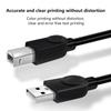 1.5/3/5M Usb Printer Cable Usb Type A To B Male To Male For Canon  Hp Label Printer Dac Usb Printe Usb 2.0 Printer Cable