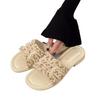 New Fashionable Soft-soled Breathable Beach Sandals Are Worn Over Flat Women's Shoes
