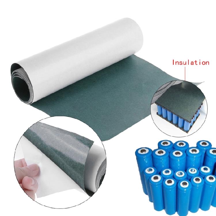10m 18650 Barley Paper Insulation Gasket Li-ion Pack Adhesive Glue Cover