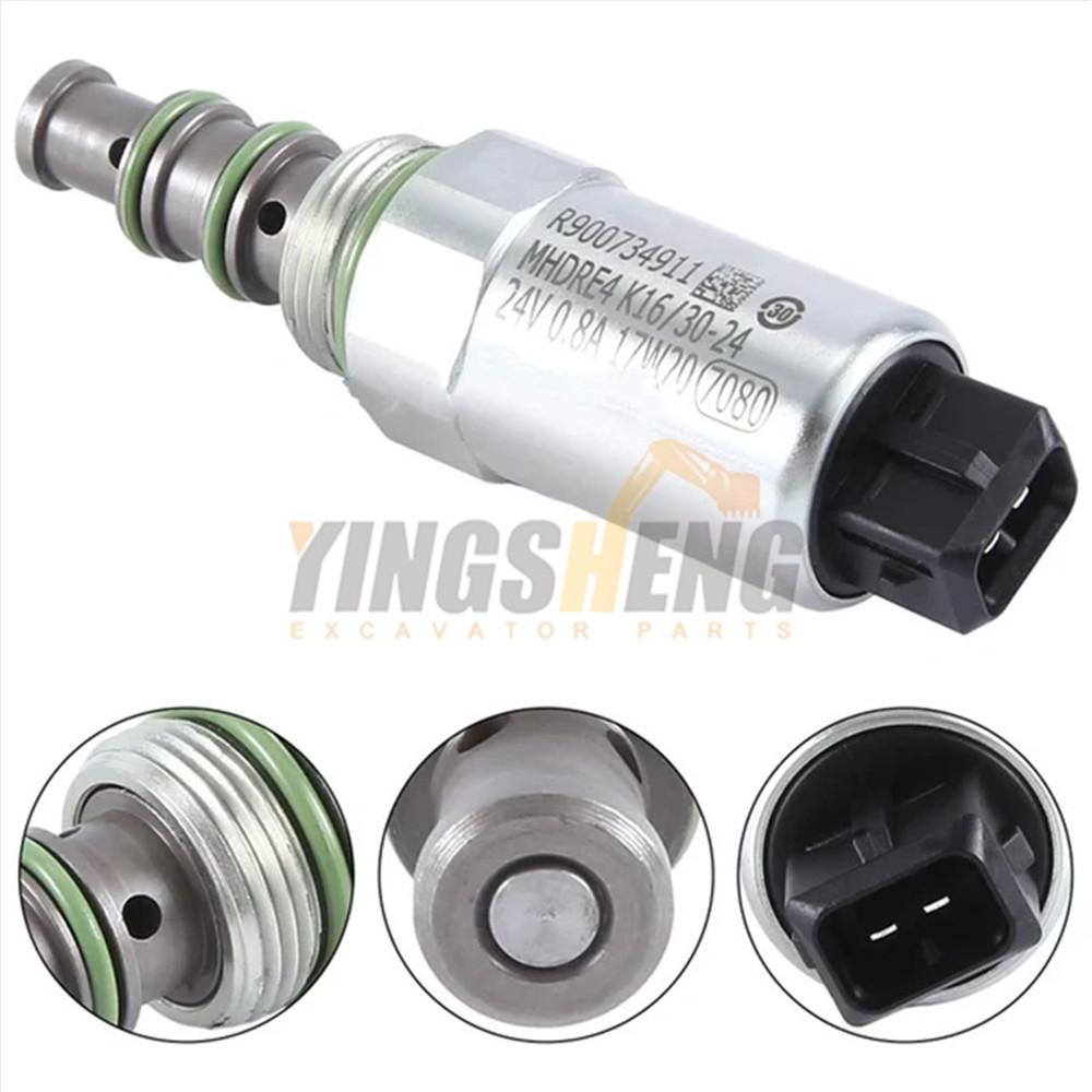 Excavator Doosan Daewoo DX140 DX225 Rexroth control pump solenoid valve R901155051 R900734911 R901344727 R900727801 R901061189 R901344727