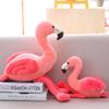 בובות פלמינגו חמודות רכות בובת ציפור ממולאת פלמינגו ורוד צעצועים לילדים מתנת יום הולדת קישוט לבית