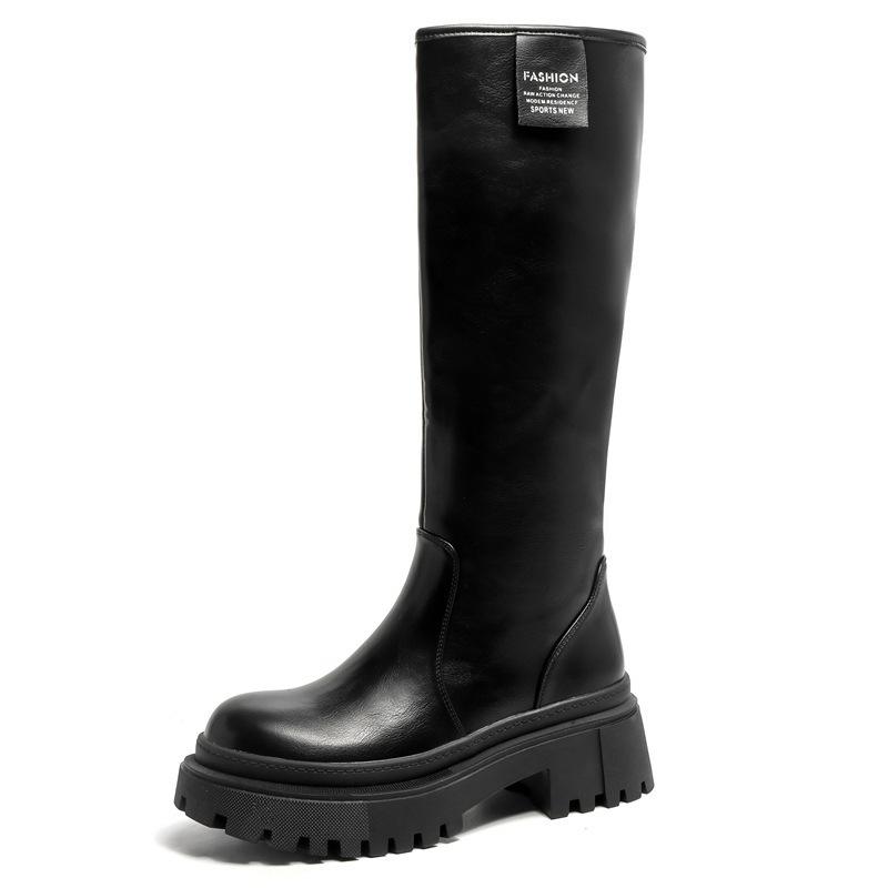 

Fleece thick-soled versatile boots, new women s winter boots, women s boots, not tired feet fashion shoes 40