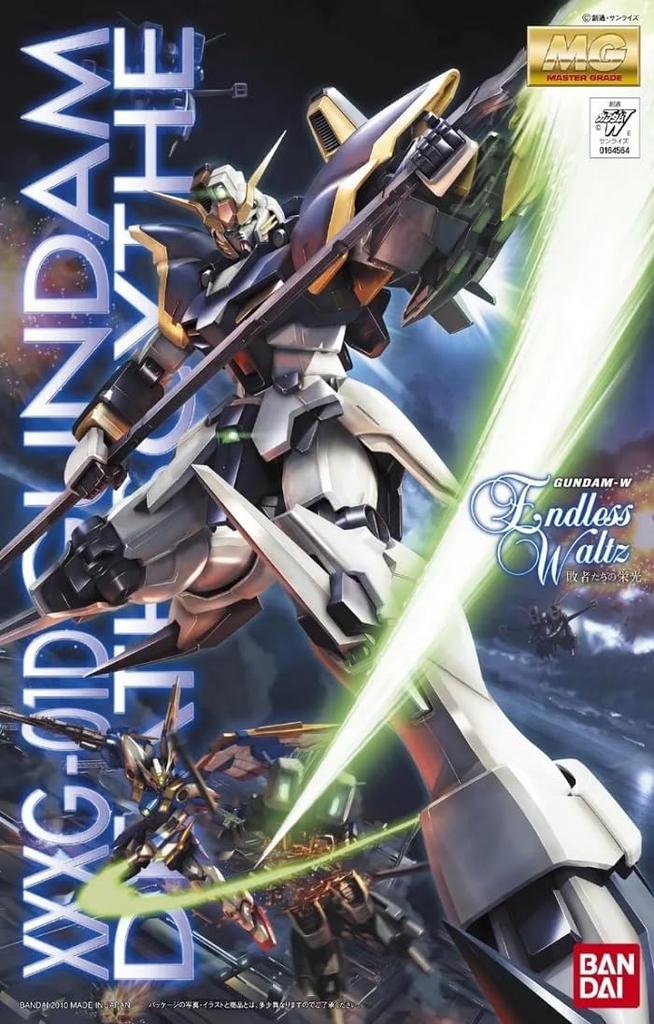 BANDAI SPIRITS MG Mobile Suit Gundam Wing Endless Waltz Gundam Deathscythe EW Scale Plastic Model Kit 1/100 Pre-colored
