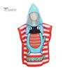 Children Bath Towel Cartoon Printing Kids Beadch Hooded Bath Wrap Poncho Quick-drying Super Absorbent Swimming Towel Windproof Wearable Towel Toddler