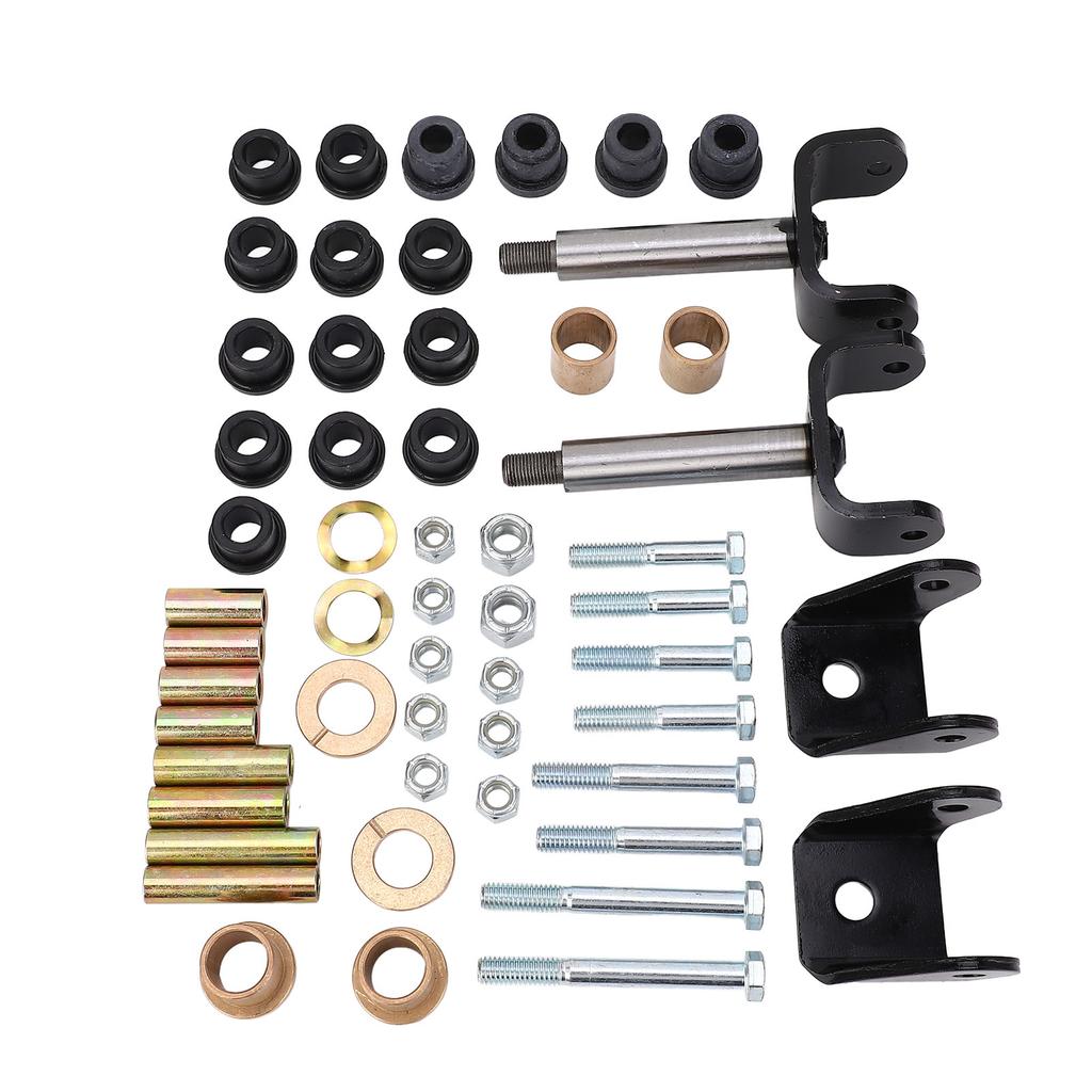 Golf Cart Front End Repair Kits 1016386 Suspension King Pin Spindle Bushing Kit Replacement for Club Car DS Gas
