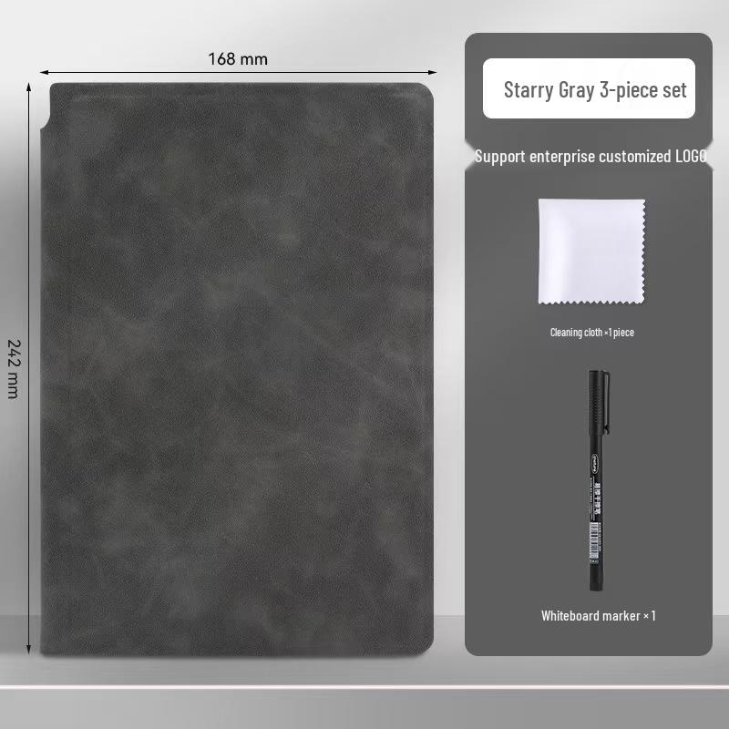 Portable A5 Erasable Whiteboard Notebook - Small Desktop Message & Memo Board