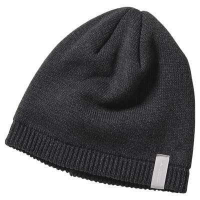 Knit Cap with Breath Thermo Logo One Size Fits All [Mizuno] Heat-Generating Material, Name, Winter, Black,