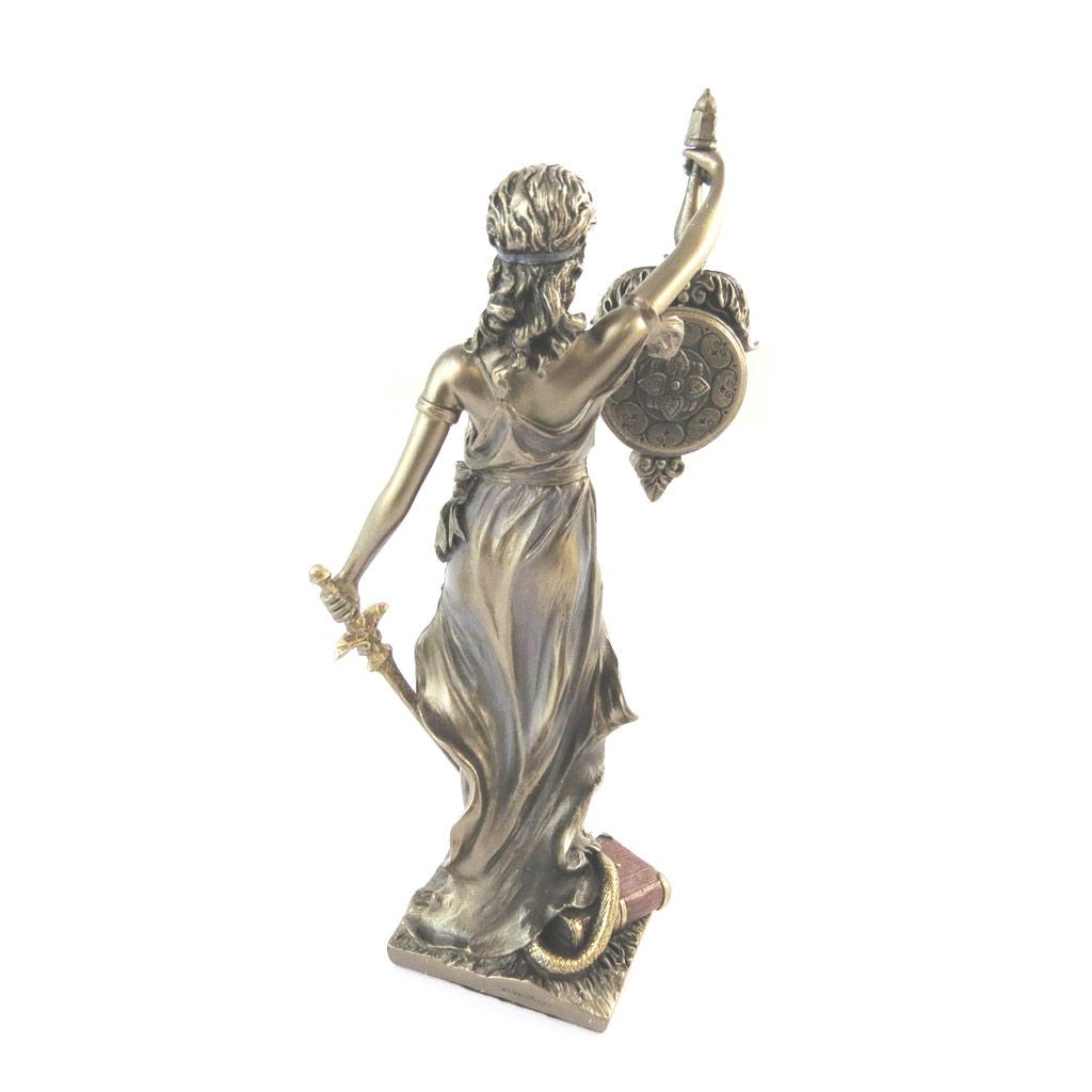 Les Trésors De Lily [N6122] - Deco Clock 'Justice' - 20. 5x8. 5x7. 5cm