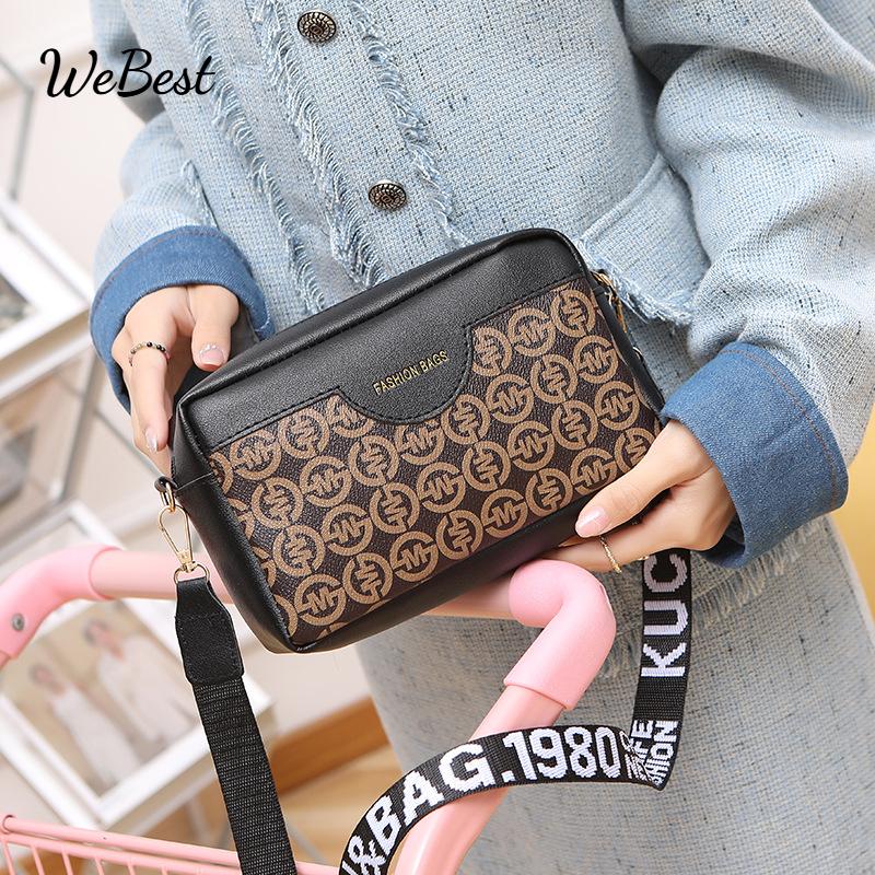 

Lightweight Daily Carry Shoulder Bag чорний