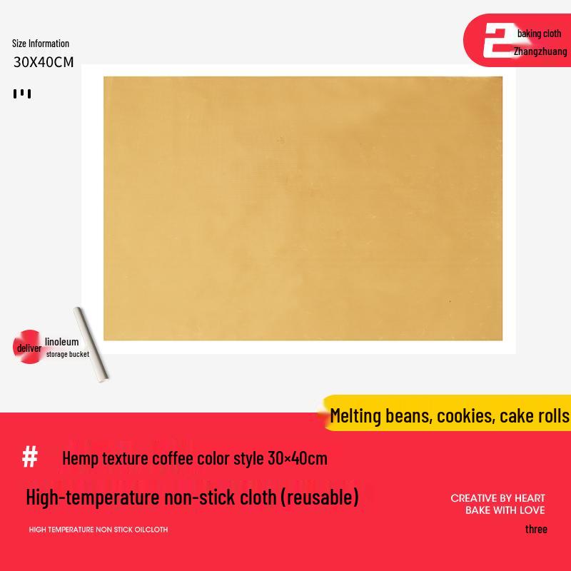 Non-Stick, Reusable, High-Temperature Baking Paper for Cakes, Household & Commercial Use